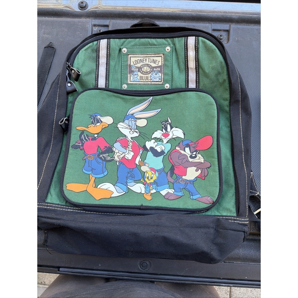 Official Looney Tunes Toons Mini Travel Backpack - Vintage 11x9 FLAW